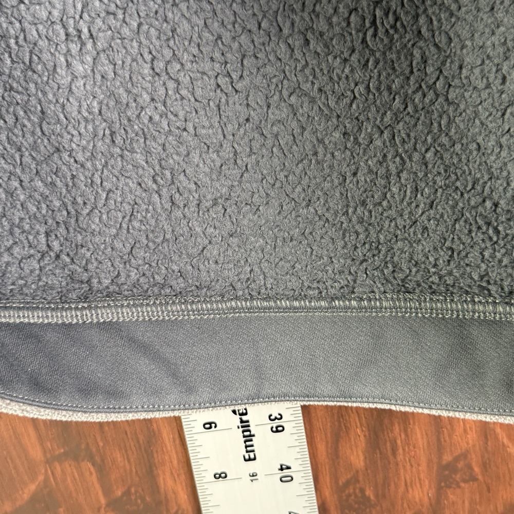 The North Face Jacket Chimborazo Sherpa Fleece Lined‎ Full Zip Gray Men's Large - Picture 9 of 10